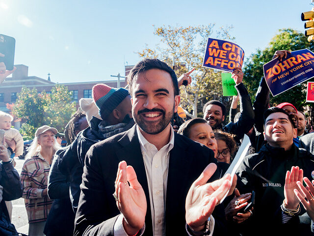 Nov4-2025-Zohran-Mamdani-NYC-mayoral-candidate-getty Zohran Mamdani, New York City mayoral candidate, campaigns in the Brooklyn borough of New