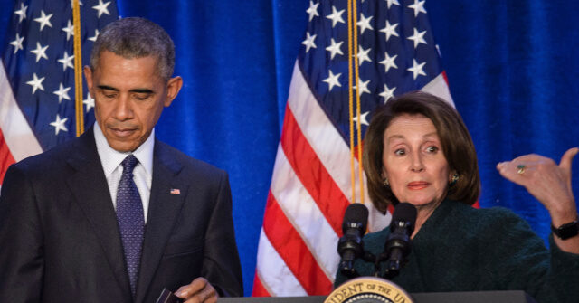 Obama: Nancy Pelosi 'Made Us Proud to Be Democrats'