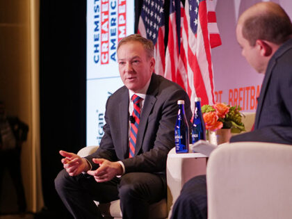 Environmental Protection Agency Administrator Lee Zeldin speaks with Breitbart News Washin