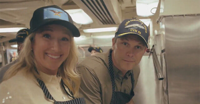 Pete Hegseth and Wife Spend Thanksgiving Serving Sailors Aboard Warships in the Atlantic