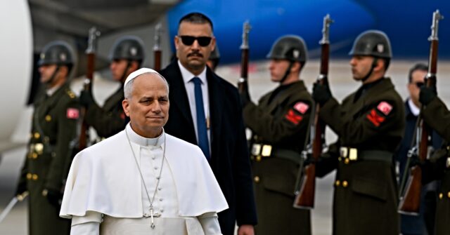Pope Leo Touches Down in Turkey on First Leg of Middle East Tour