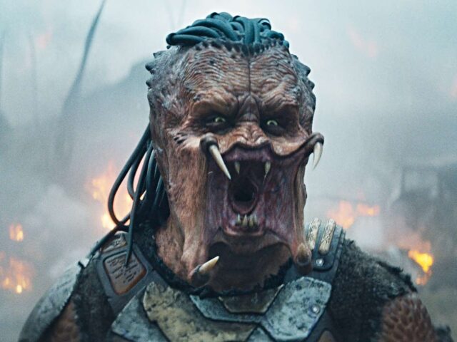 Predator_ Badlands Dek (Dimitrius Schuster-Koloamatangi) in 20th Century Studios' 'Predator: Badlands'. Credi