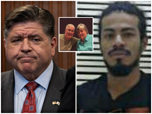 Pritzker-illegal alien ICE/Adams Funeral Chapel/Scott Olson/Getty Images