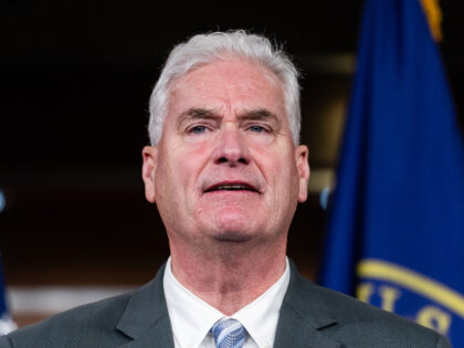 Representative Tom Emmer, a Republican from Minnesota, speaks during a news conference at