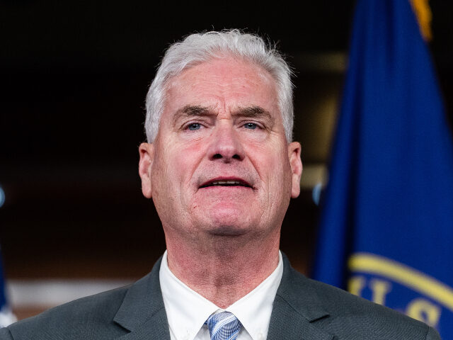 Representative Tom Emmer, a Republican from Minnesota, speaks during a news conference at