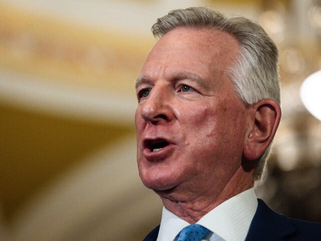 Tommy Tuberville Sen. Tommy Tuberville (R-AL) speaks during a news conference following the weekly Senate R