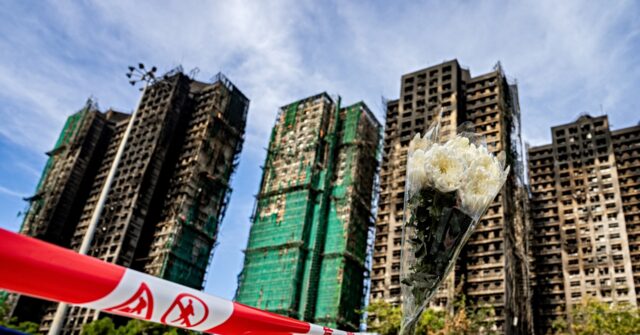 Hong Kong Apartment Complex Fire Death Toll Rises to 128