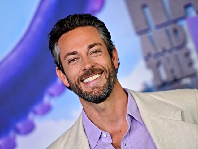 ZacharyLevi US actor Zachary Levi attends "Harold and the Purple Crayon" screening at the Culver Theat