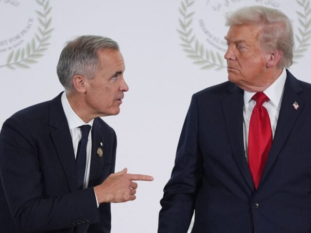 carney and trump US President Donald Trump greets Canada's Prime Minister Mark Carney during a summit on Ga