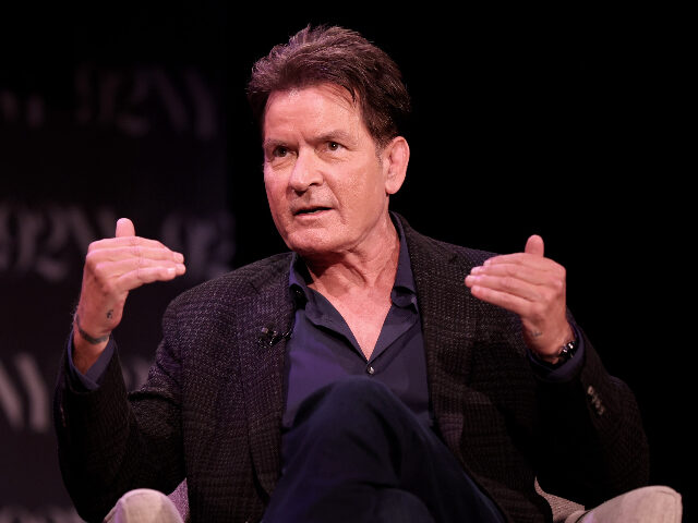 NEW YORK, NEW YORK - SEPTEMBER 08: Charlie Sheen attends a conversation for his new book &