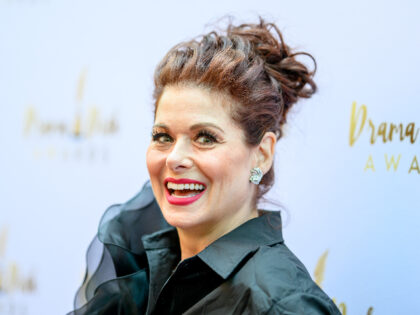 NEW YORK, NEW YORK - JUNE 01: Debra Messing attends the 2025 Drama Desk Awards at NYU Skir