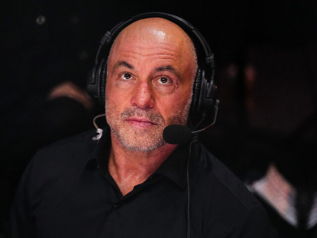 joerogan LAS VEGAS, NEVADA - SEPTEMBER 14: Joe Rogan looks on during the UFC 306 at Riyadh Season N