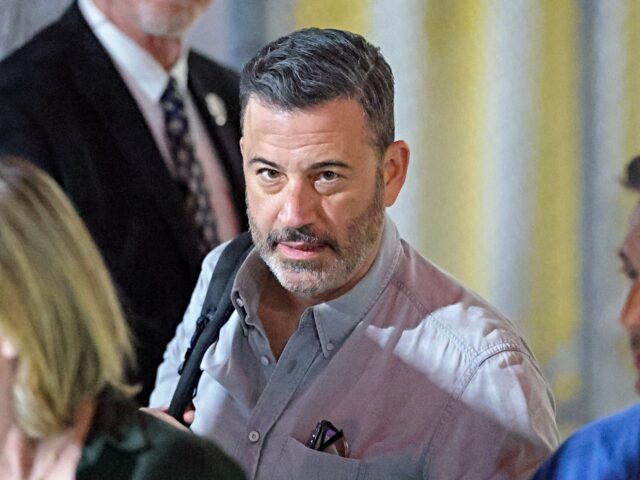 LOS ANGELES, CA - NOVEMBER 10: Jimmy Kimmel is seen on November 10, 2025 in Los Angeles, C