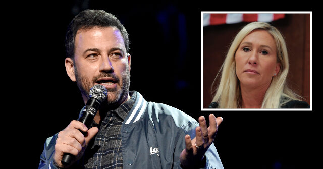 
                            Jimmy Kimmel Embraces Marjorie Taylor Greene: ‘Welcome to Reality, Marj. Make Yourself at Home’