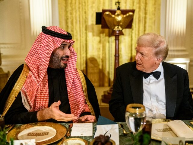 President Donald Trump and First Lady Melania Trump host a dinner for Crown Prince and Pri