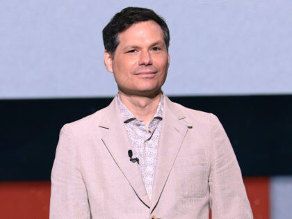 NEW YORK, NEW YORK - MAY 14: Michael Ian Black speaks onstage during Warner Bros. Discover