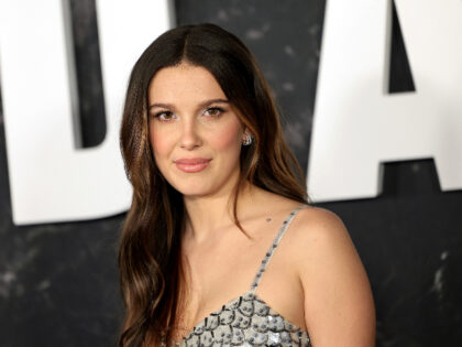 NEW YORK, NEW YORK - MARCH 01: Millie Bobby Brown attends the Damsel World Premiere at The