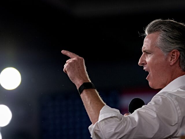 Los Angeles, CA - November 01: California Governor Gavin Newsom attends a Yes on Propositi