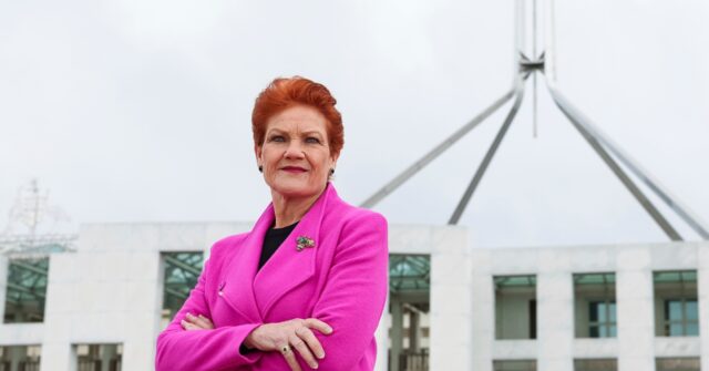 Australian Senator Pauline Hanson Censured, Barred for ‘Racist’ Burqa with High Heels Protest