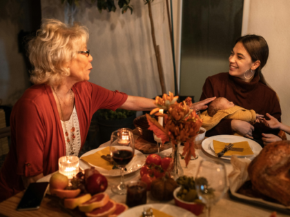 Thanksgiving dinner conversation