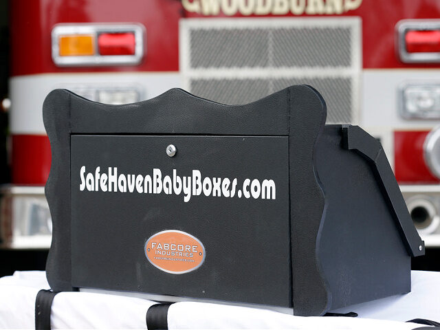 safe-haven-baby-box-filephoto2015-stk-ap FILE - This Feb. 26, 2015 file photo shows a prototype of a baby box, where parents could