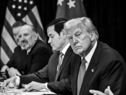 President Donald Trump participates in a bilateral meeting with Chinese President Xi Jinpi