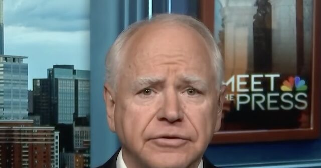 Walz Claims to Be ‘Deeply Concerned’ Trump ‘Incapable of Doing the Job’