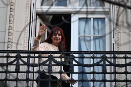 Argentine ex-president Cristina Kirchner is serving a six-year graft sentence under house
