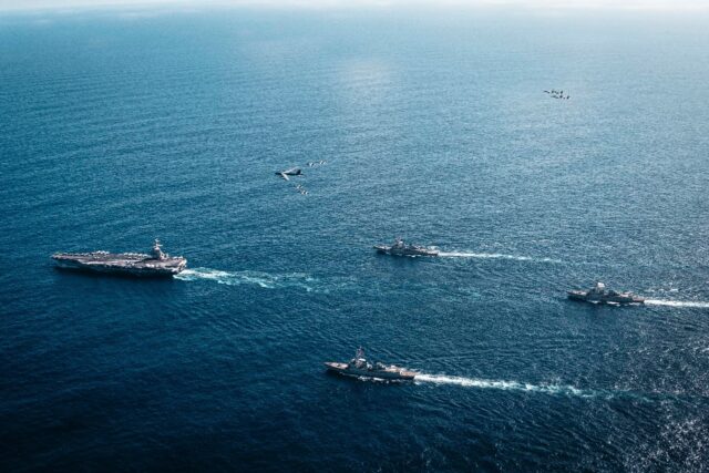 The arrival in the Caribbean of the USS Gerald R. Ford Carrier Strike Group greatly increa