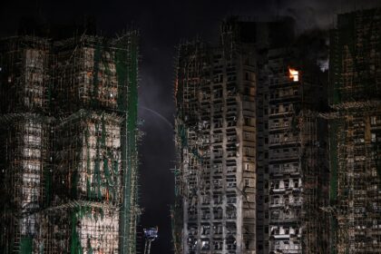 Authorities have begun investigating what sparked the blaze -- Hong Kong's worst in a