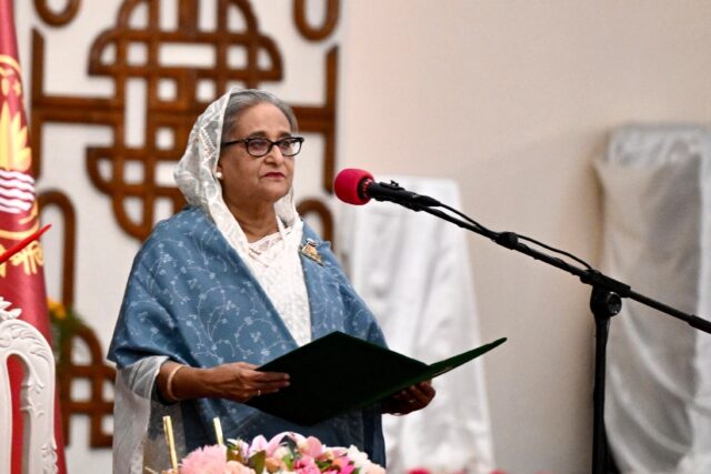 Bangladesh's fugitive former prime minister Sheikh Hasina has been found guilty of cr