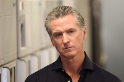 California Governor Gavin Newsom seems to have a commanding lead in the as-yet undeclared