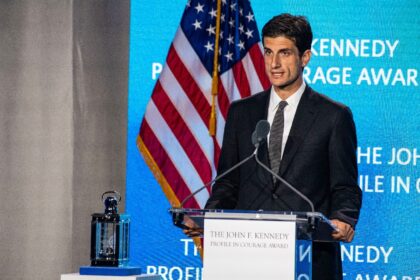 Jack Schlossberg, 32, known for his quirky social media clips, is seen as a progressive on