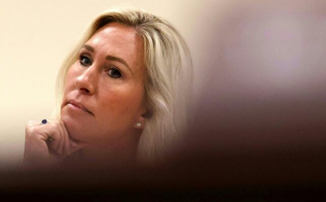 Marjorie Taylor Greene has previously been one of President Trump's most outspoken al