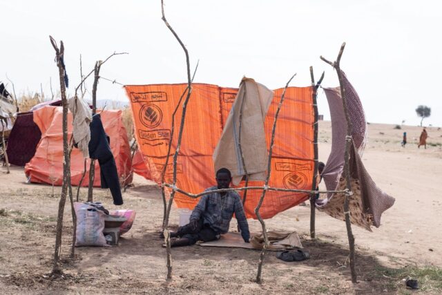 Millions of Sudanese have been driven from their homes into makeshift displacement camps d