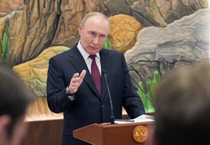 Putin said Washington's plan to end the war could form the basis for negotiations