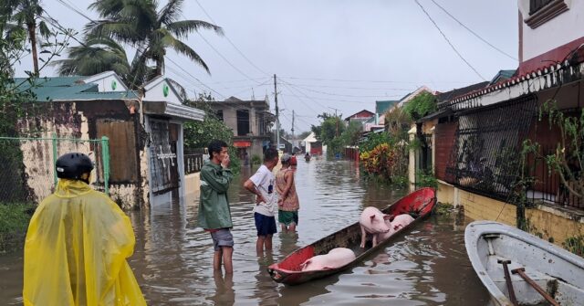 Super Typhoon Fung-wong makes landfall in Philippines - Breitbart