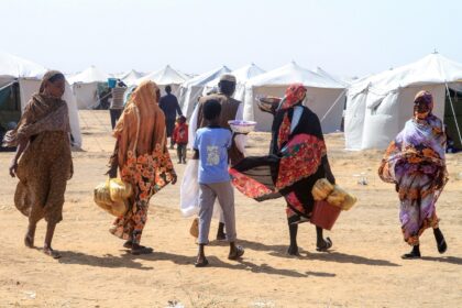 Sudanese people who fled El-Fasher have found shelter at a refugee camp in the northern to