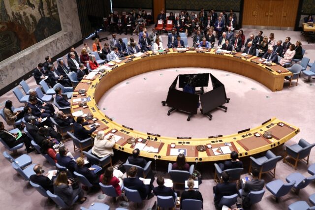 The United Nations Security Council is set to vote on a US-drafted resolution endorsing Pr