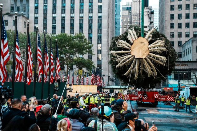 APTOPIX Rockefeller Center Christmas Tree The Associated Press