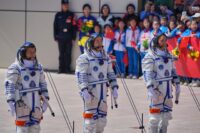China’s stranded astronauts ‘in good condition’ after space debris delays planned