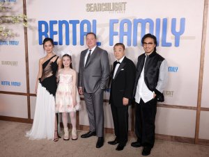 Brendan Fraser, Sarah Michelle Gellar attend 'Rental Family' premiere