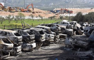 Israeli settlers in West Bank attack Palestinian property