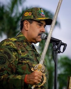 Maduro channels Bolivar, urges defense against U.S. 'aggressors'