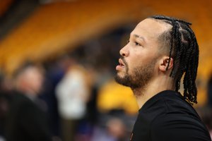 New York Knicks' Jalen Brunson injures ankle vs. Orlando Magic