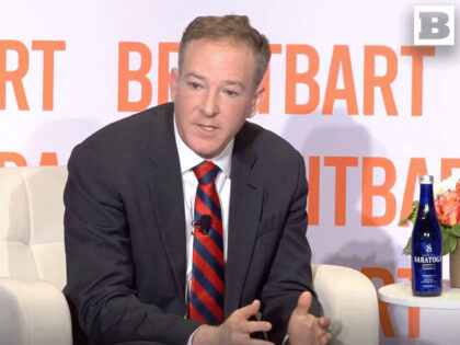 Environmental Protection Agency Administrator Lee Zeldin speaks during a Breitbart News po