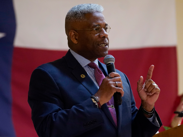 AP21266824672229 Texas gubernatorial hopeful Allen West speaks at the Cameron County Conservatives annivers