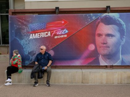 Attendees sit and rest during Turning Point USA's AmericaFest 2025, Thursday, Dec. 18, 202