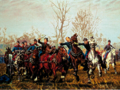 Civil War Battle Scene 1887 William T Trego