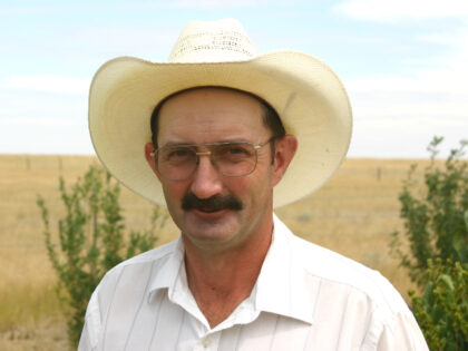 July 27, 2006 Phillips County, Montana: Dale Veseth, a rancher in Phillips County, opposes